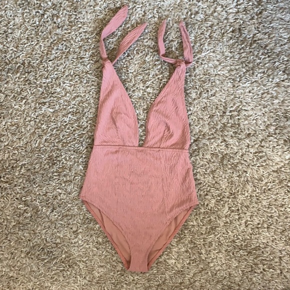 ASOS Textured One-Piece - Picture 2 of 7
